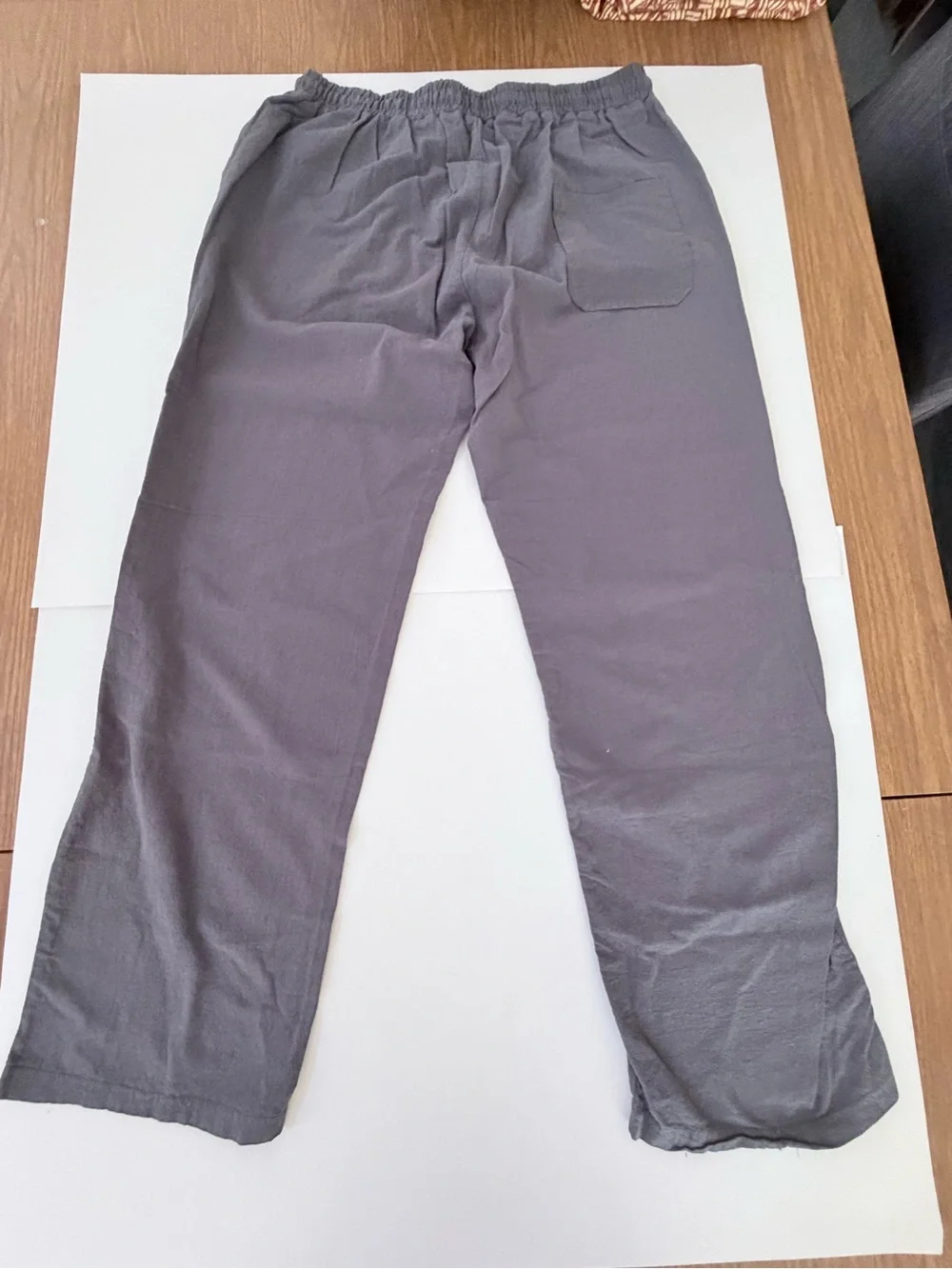 Men's Charcoal Drawstring Joggers - Casual lightweight lounging Sweatpants